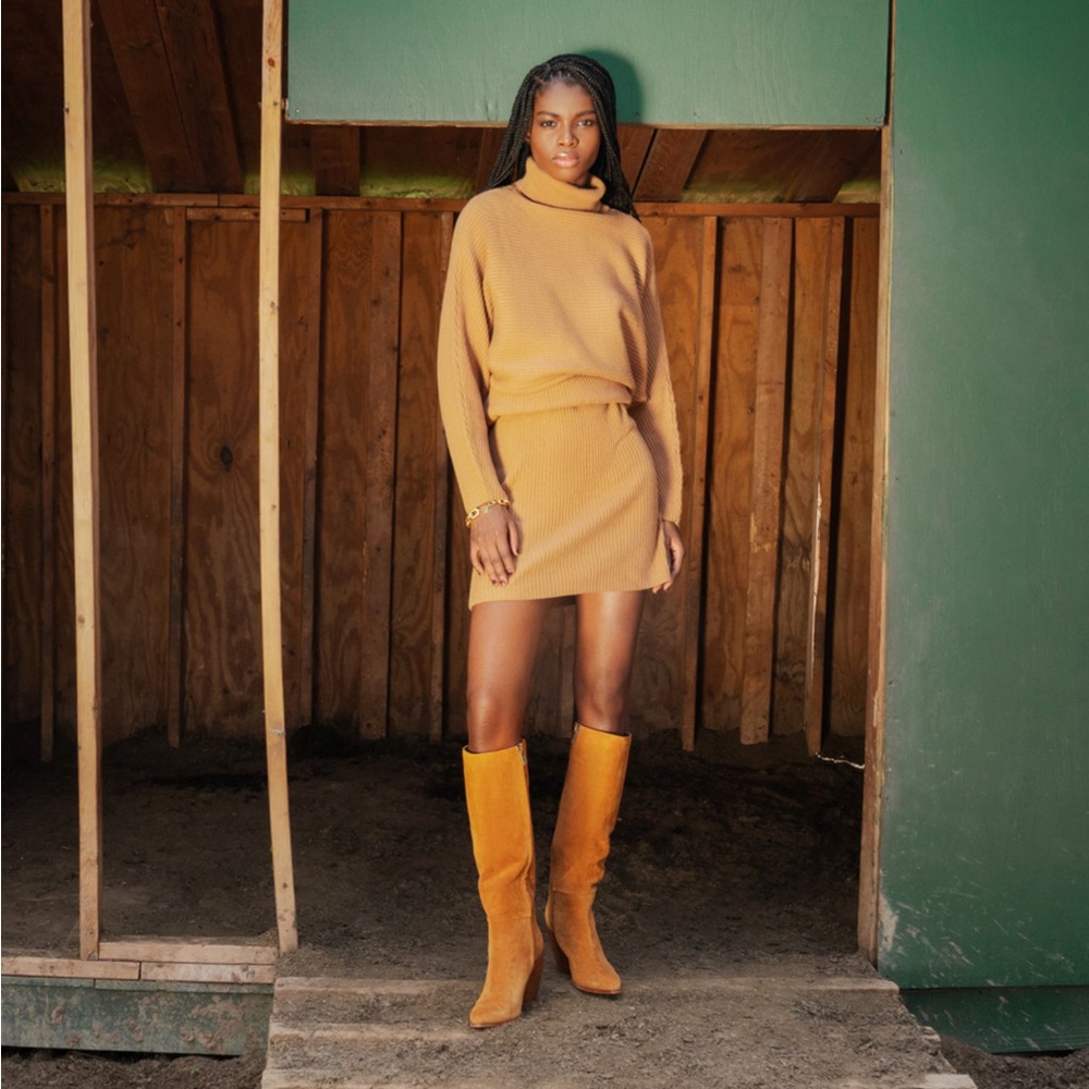 Beautiful Sam Edelman Annabelle Suede Boots in Toasted Chestnut